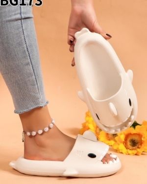 Basenówki damskie (36-41) BG173 WHITE