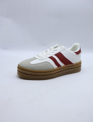 Buty sportowe damskie na płaskim (36-41) 8822 RED