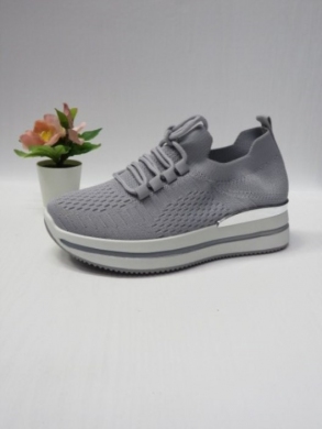 Buty sportowe damskie na koturnie (36-41) 139 GREY