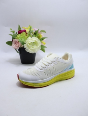 Buty sportowe damskie na płaskim (36-41) AD646 WHITE