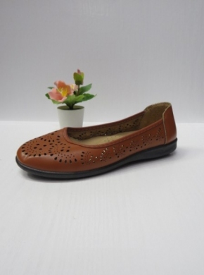 Baleriny damskie (37-42) HC2026 BROWN