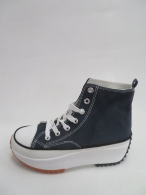 Trampki damskie na koturnie (36-41) VL135 DBLUE