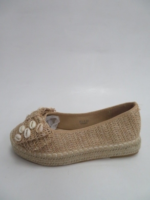 Baleriny damskie na płaskim (36-41) JEY-8 KHAKI