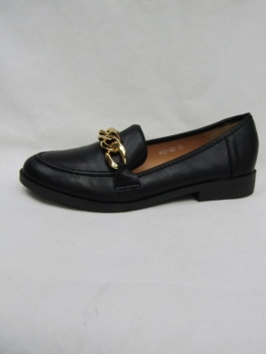 Mokasyny damskie na płaskim (36-41) 888-192 BLACK