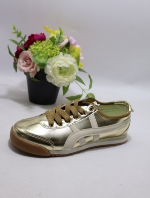 Buty sportowe damskie na płaskim (36-41) A512 GOLD