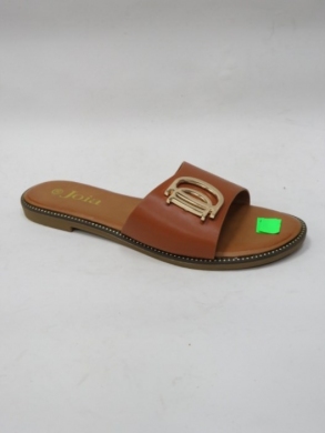 Klapki damskie na płaskim (36-41) W-98 CAMEL