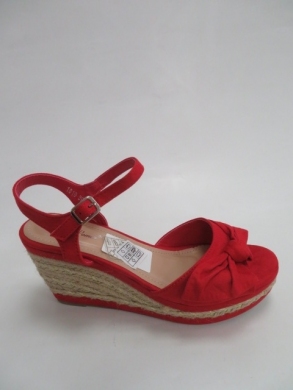 Sandały Damskie na koturnie (36-41) 1819 RED