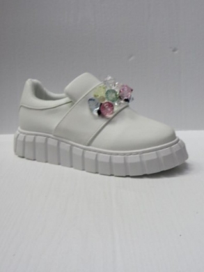 Półbuty damskie na płaskim (36-41) NB615 WHITE