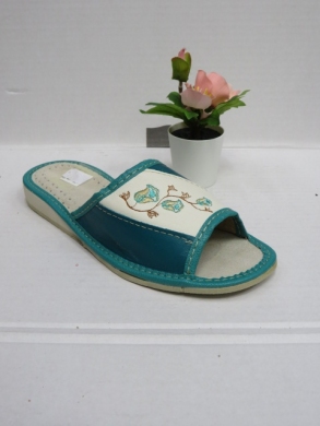Kapcie damskie (37-41) SD-96 SKÓRZANE