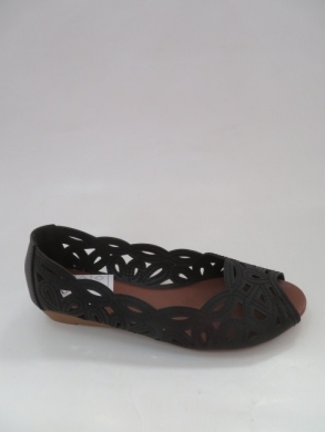 Baleriny damskie na płaskim (36-41) U33 BLACK