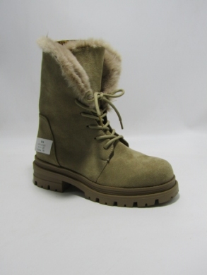 Trapery damskie ocieplane (36-41) 1628 KHAKI