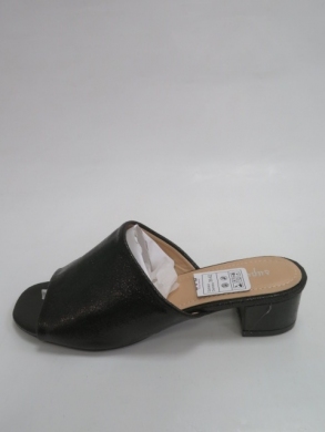 Klapki damskie na obcasie (36-41) 2189 BLACK