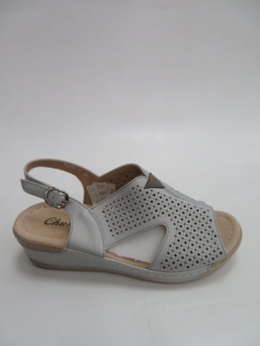 Sandały Damskie na koturnie (36-41) 6056-5 GREY