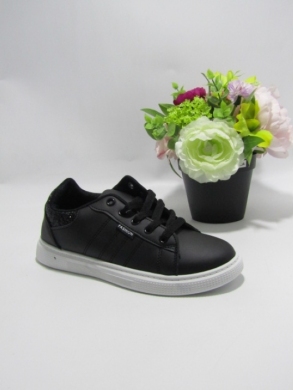 Buty sportowe damskie na płaskim (36-41) SJ2356-1 BLACK