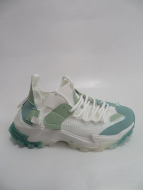 Sneakersy damskie niskie (36-41) BB101 GREEN