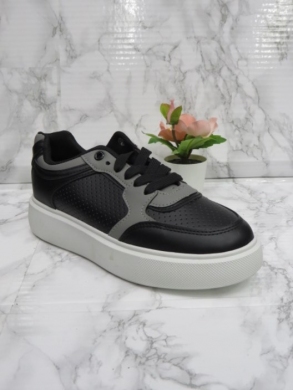 Buty sportowe damskie na płaskim (36-41) 3013 BLACK