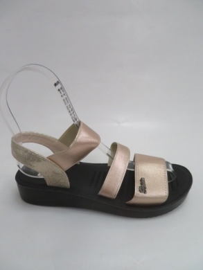 Sandały damskie na płaskim (36-41) 1112 BLACK