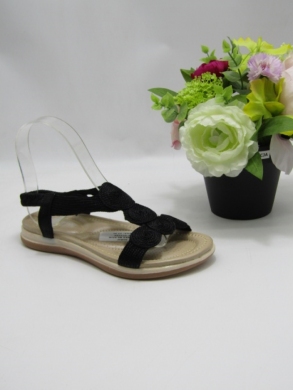 Sandały damskie na płaskim (36-41) FY6953 BLACK