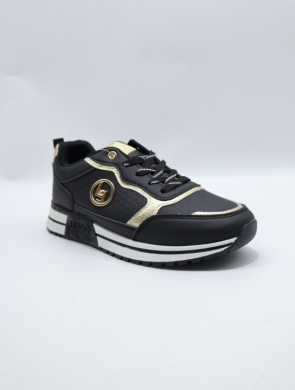 Buty sportowe damskie na płaskim (36-41) SJ2598-1 BLACK