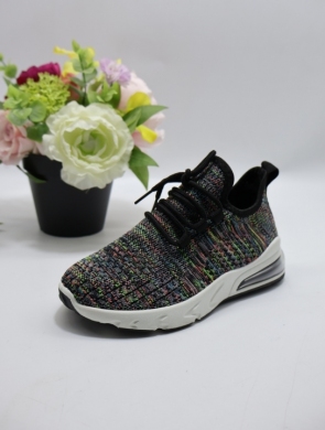 Buty sportowe dziewczęce (28-34) REBK038 BL/WH