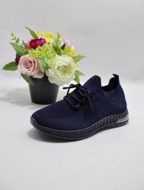 Buty sportowe damskie na płaskim (36-41) FW058 NAVY