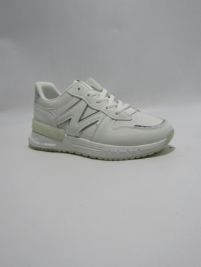 Buty sportowe damskie na płaskim (36-41) A88-173 WHITE