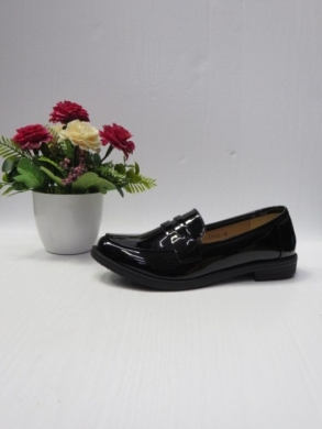 Mokasyny damskie na płaskim (36-41) LP662 BLACK