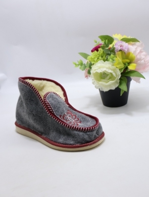 Kapcie damskie ocieplane (37-41) A5 GREY