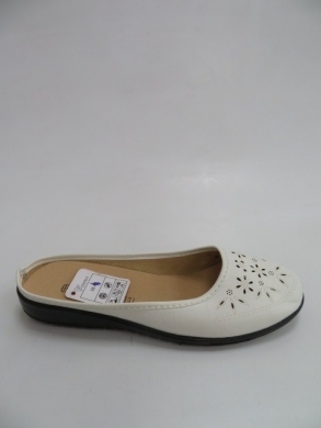 Baleriny damskie na płaskim (36-41) OF03 WHITE