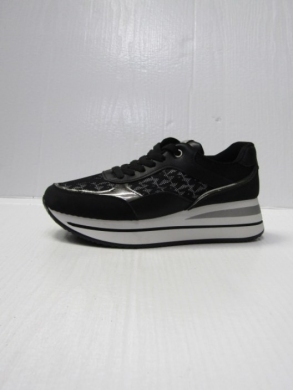 Buty sportowe damskie na płaskim (36-41) XY-173 BLACK