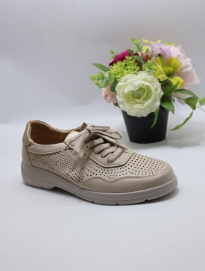 Buty sportowe damskie na płaskim (36-41) L229-6 KHAKI