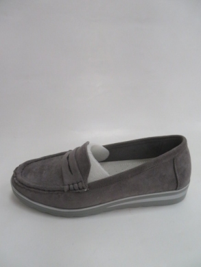Mokasyny damskie na płaskim (36-41) 0562 GREY