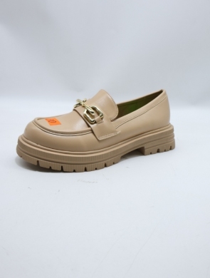 Mokasyny damskie na płaskim (36-41) OM2166 BLACK