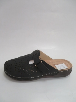 Klapki damskie na płaskim (37-42) 810 BLACK