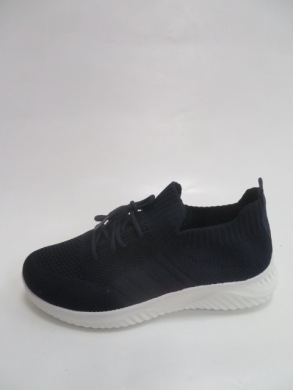 Buty sportowe damskie na płaskim (36-41) W060 NAVY