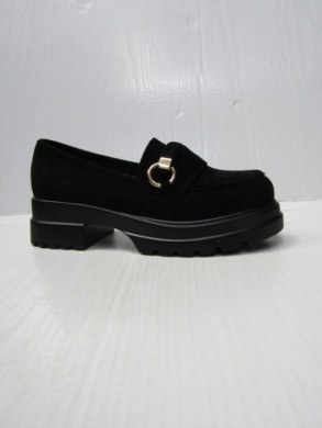 Mokasyny damskie na płaskim (36-41) LL995 BLACK
