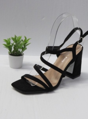 Sandały damskie na obcasie (36-41) 888-568 BLACK