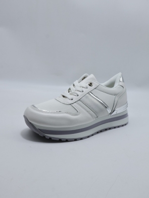 Buty sportowe damskie na płaskim (36-41) 1619 WHITE