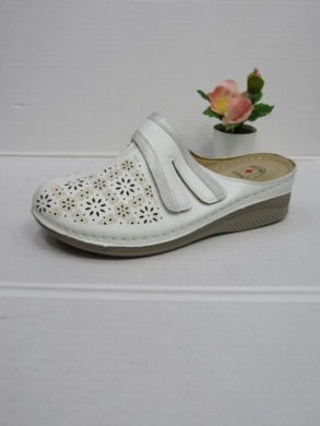 Klapki damskie na koturnie (39-43) DJH1-5 WHITE