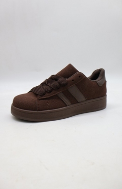 Buty sportowe damskie na płaskim (36-41) A-123 COFFE