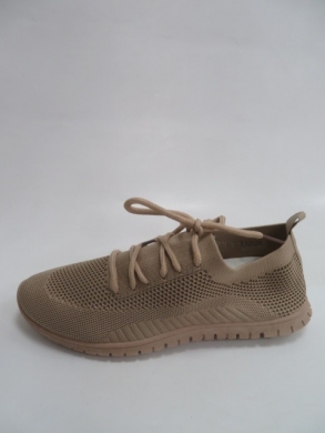 Buty sportowe damskie na płaskim (36-41) A026 BEIGE