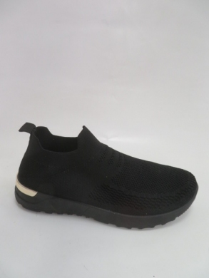 Buty sportowe damskie na płaskim (36-41) LT91-2 BLACK