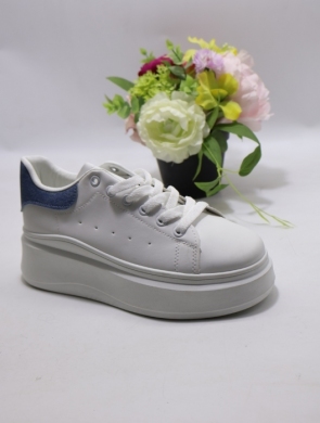 Buty sportowe damskie na płaskim (37-41) LA252 PURPLE