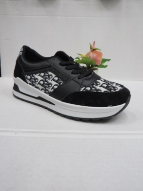 Buty sportowe damskie na płaskim (36-41) N24 BLACK