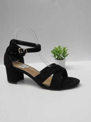 Sandały damskie na obcasie (36-41) YC202 BLACK