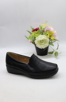 Mokasyny damskie na płaskim (36-41) C02 BLACK