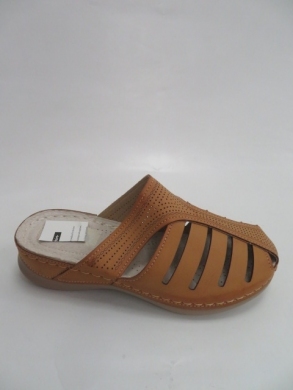 Klapki damskie na płaskim (36-41) 16113 BEIGE