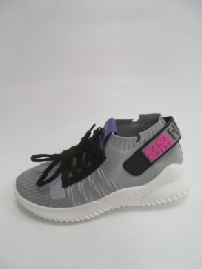 Buty sportowe damskie na płaskim (36-41) 2151-3 GREY