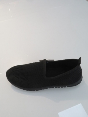 Tenisówki damskie na płaskim (36-41) CB851 BLACK