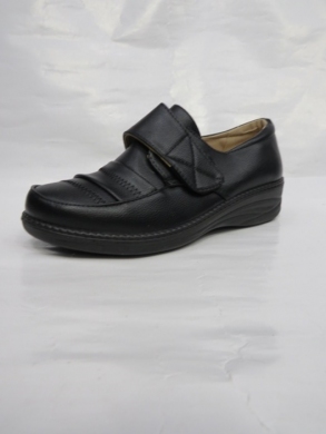 Półbuty damskie na płaskim (37-42) 6918 BLACK